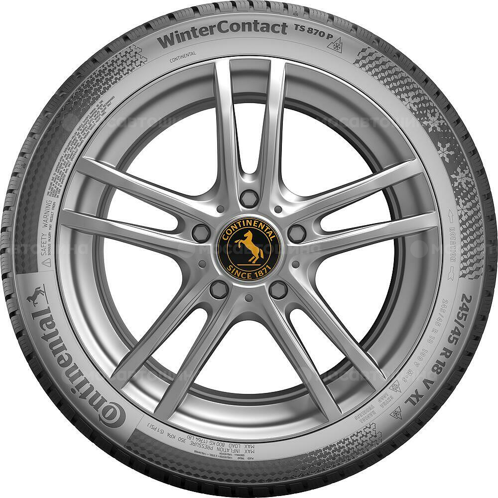 Seitenansicht Continental ContiWinterContact TS 870 P