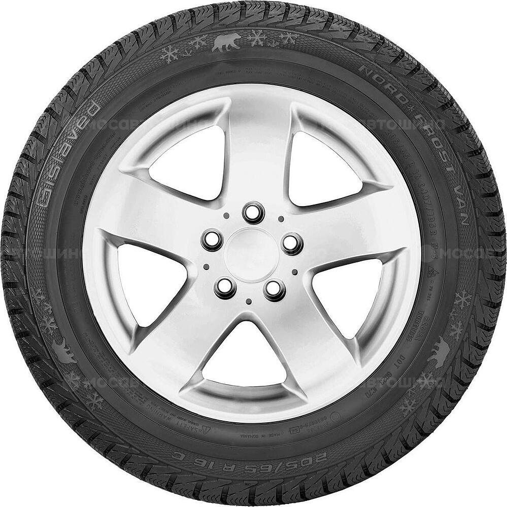 Seitenansicht Gislaved Nord Frost VAN 205/75 R16C 110/108R