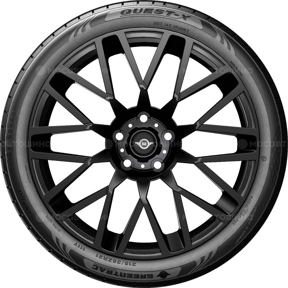 Seitenansicht Greentrac Quest-X 225/55 ZR18 98W