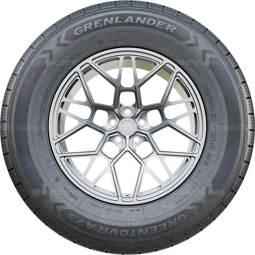 Seitenansicht Grenlander Greentour A/S 195/70 R15C 104/102R