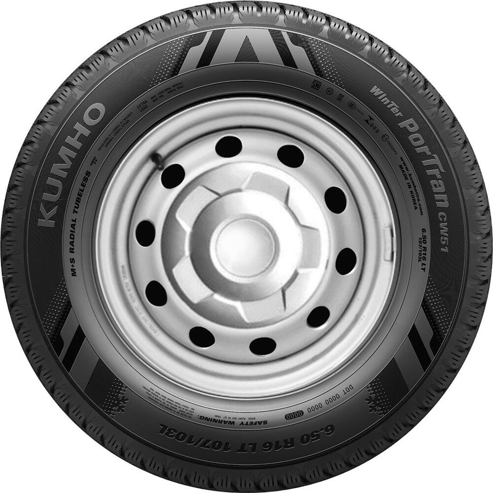 Seitenansicht Kumho CW51 195/75 R16C 107/105R