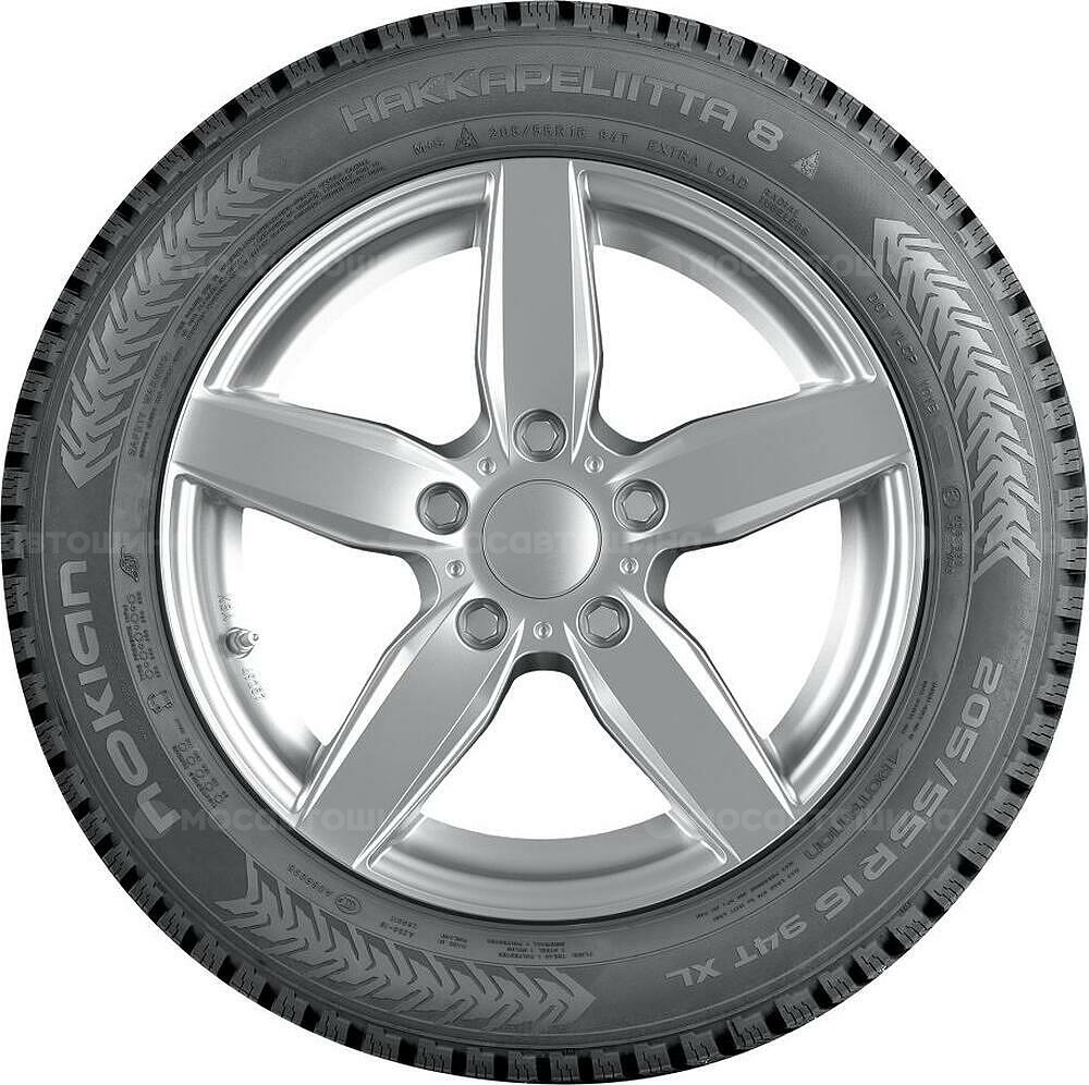 Seitenansicht Nokian Hakkapeliitta 8 225/45 R17 91R RF