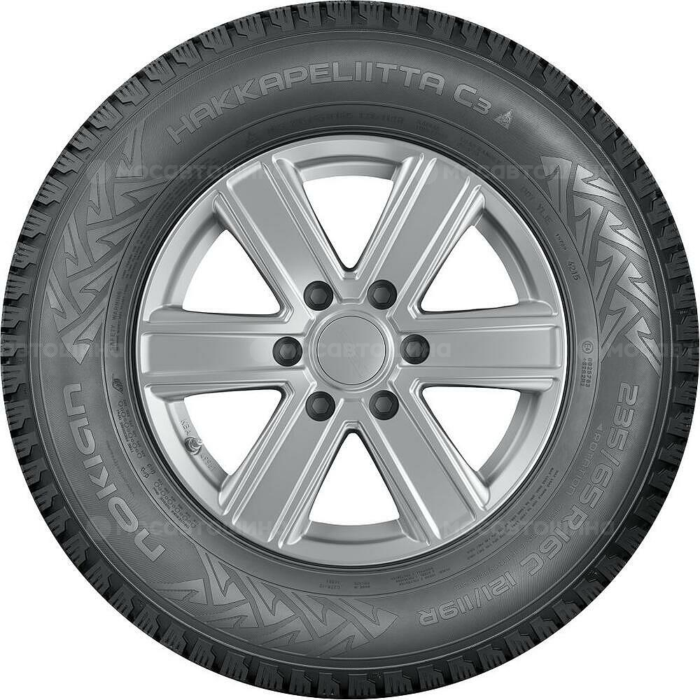 Seitenansicht Nokian Hakkapeliitta C3 195/75 R16C 107R