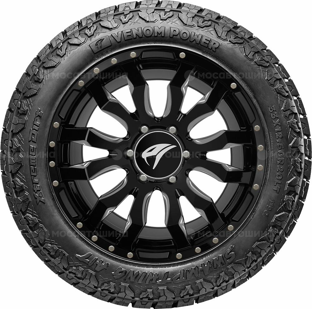 Seitenansicht Venom Power Swampthing A/T 37x11,5x17LT 128R