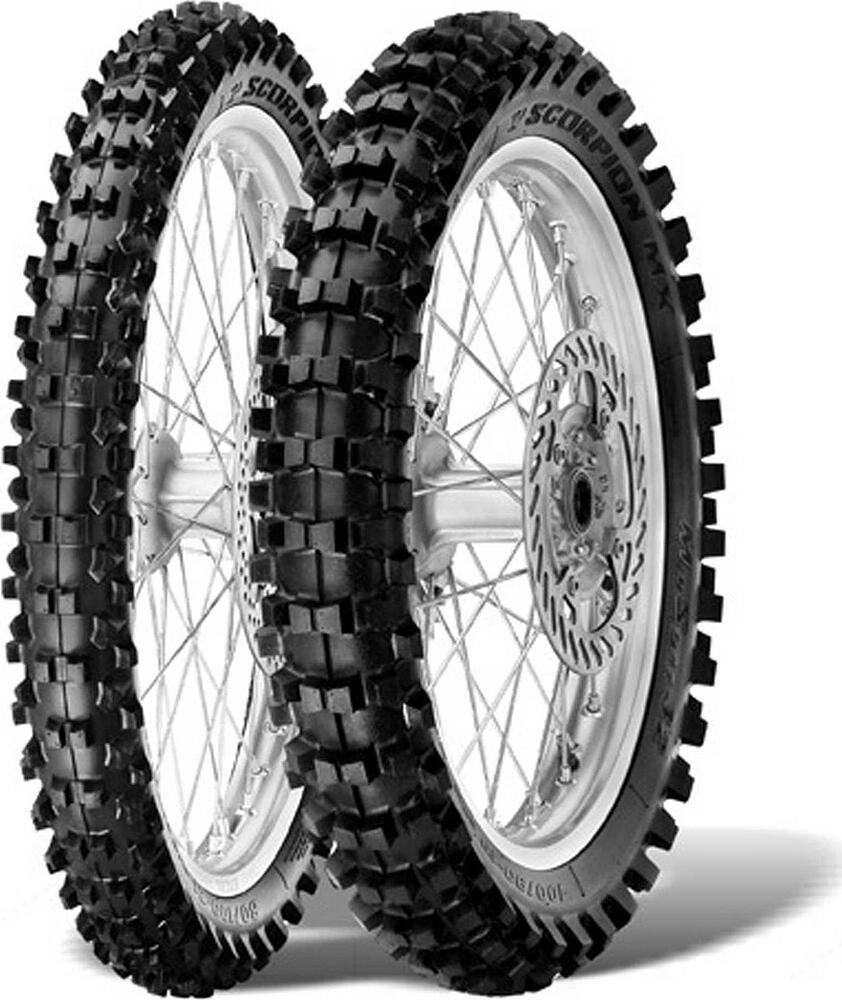Pirelli Scorpion MX Mid Soft 80/100 R12 (Задняя)