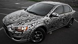 Felgen Kosei Evo Penta am Fahrzeug Mitsubishi Lancer X Felgen Kosei Evo Penta am Fahrzeug Mitsubishi Lancer X