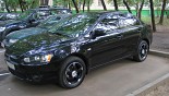 Felgen Zepp Falcon am Fahrzeug Mitsubishi Lancer X Felgen Zepp Falcon am Fahrzeug Mitsubishi Lancer X