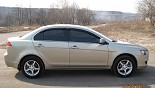 Felgen КиК R1 Рольф am Fahrzeug Mitsubishi Lancer X Felgen КиК R1 Рольф am Fahrzeug Mitsubishi Lancer X