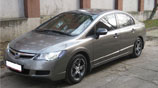Felgen Zepp Gallardo am Fahrzeug Honda Civic