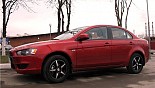 Felgen КиК R1 Рольф am Fahrzeug Mitsubishi Lancer X Felgen КиК R1 Рольф am Fahrzeug Mitsubishi Lancer X