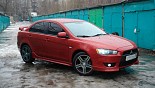 Felgen Forsage P1340 am Fahrzeug Mitsubishi Lancer X Felgen Forsage P1340 am Fahrzeug Mitsubishi Lancer X