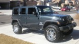 Диски на автомобиле Jeep Wrangler Диски на автомобиле Jeep Wrangler