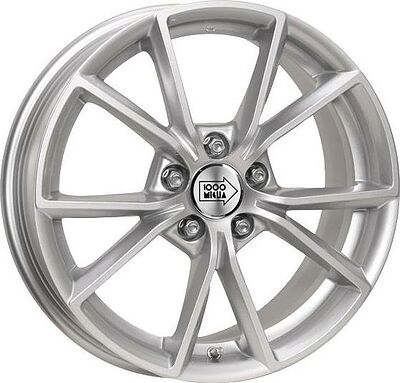 1000Miglia MM035 7.5x17 5x112 ET 45 Dia 57.1 Silver Gloss