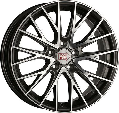 1000Miglia MM1009 8.5x19 5x108 ET 42 Dia 63.4 Dark Anthracite Polished