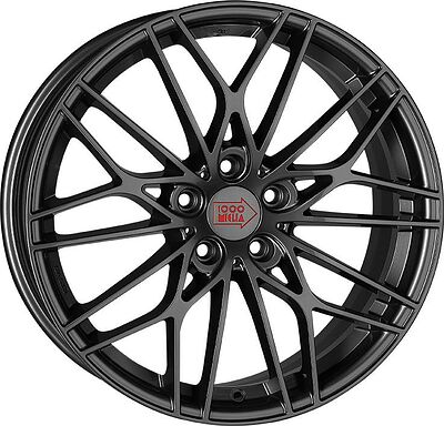 1000Miglia MM1015 8x18 5x114.3 ET 45 Dia 67.1 Dark Anthracite High Gloss