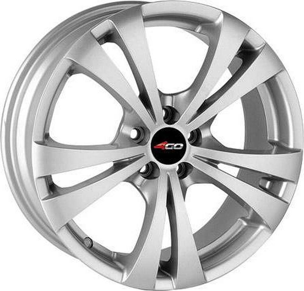 4GO 131 7x16 5x110 ET 38 Dia 65.1 Silver