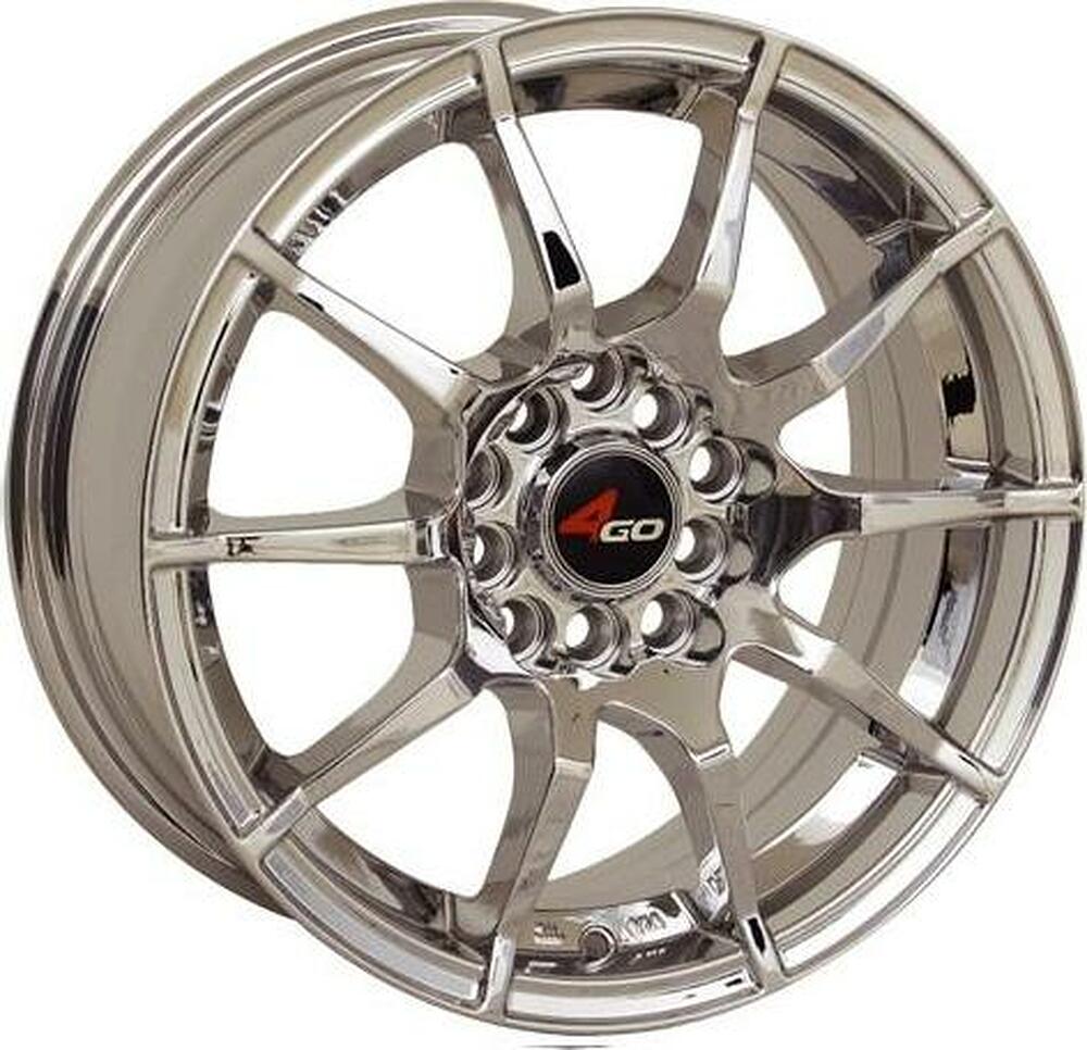 4GO 5007 7x16 4x100 ET 40 Dia 67.1 Red