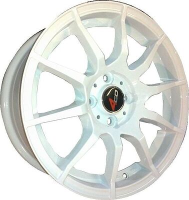4GO 5007 7x16 4x100 ET 40 Dia 67.1 Silver