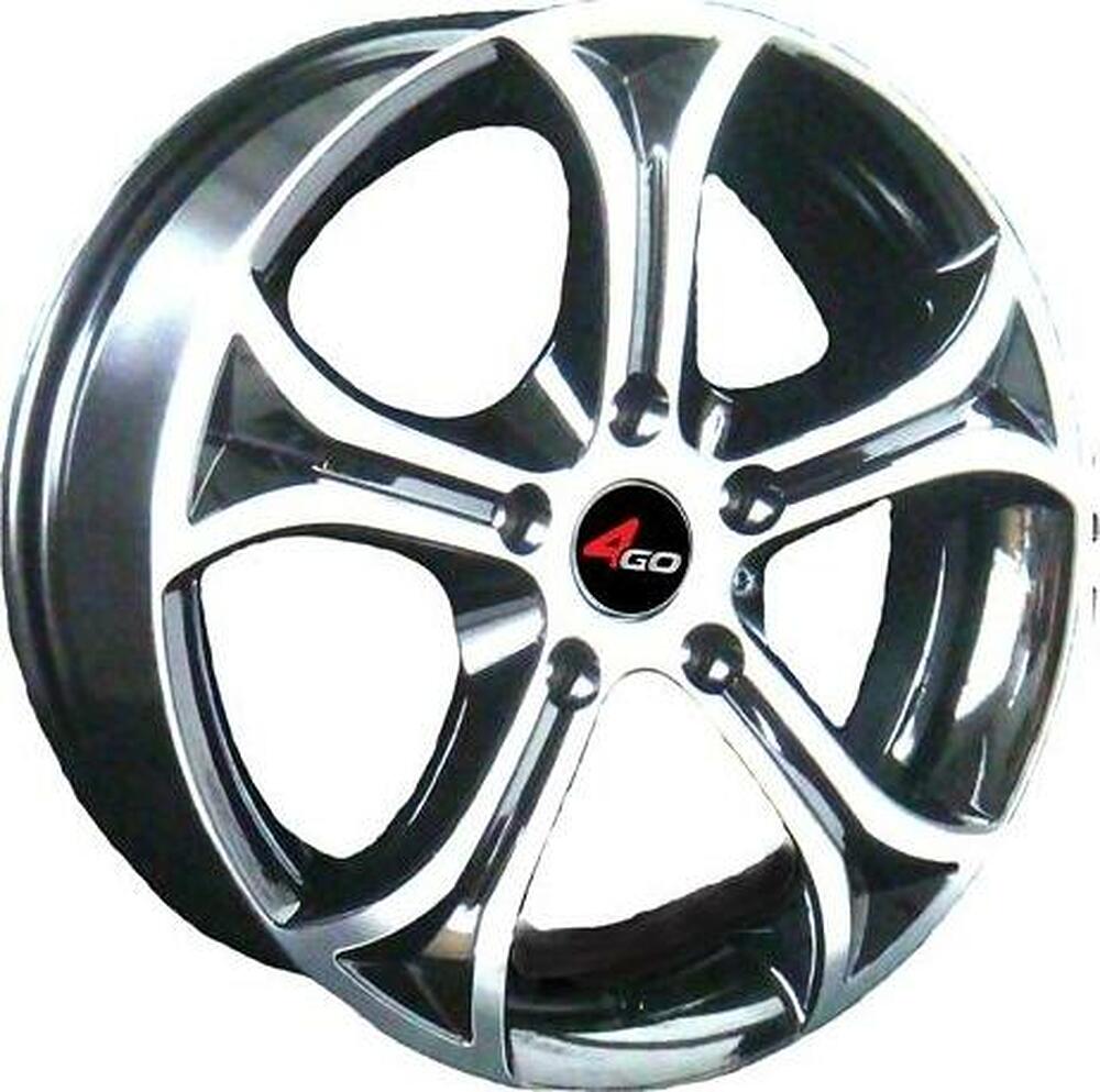 4GO 5247 6.5x16 5x110 ET 38 Dia 65.1 Silver