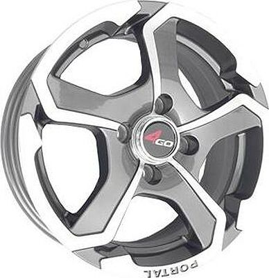 4GO 5273 6x14 4x98 ET 35 Dia 58.6 Silver