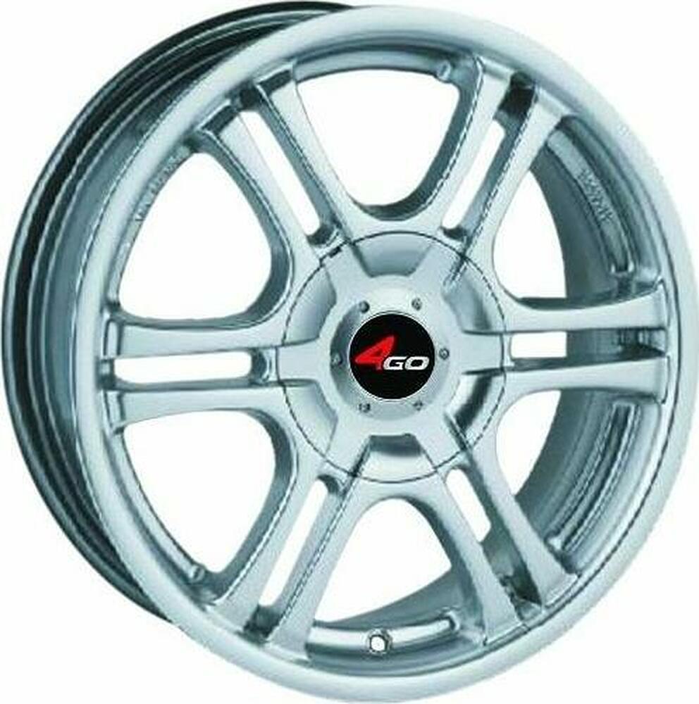 4GO 629 6x14 4x98 ET 38 Dia 58.6 Silver