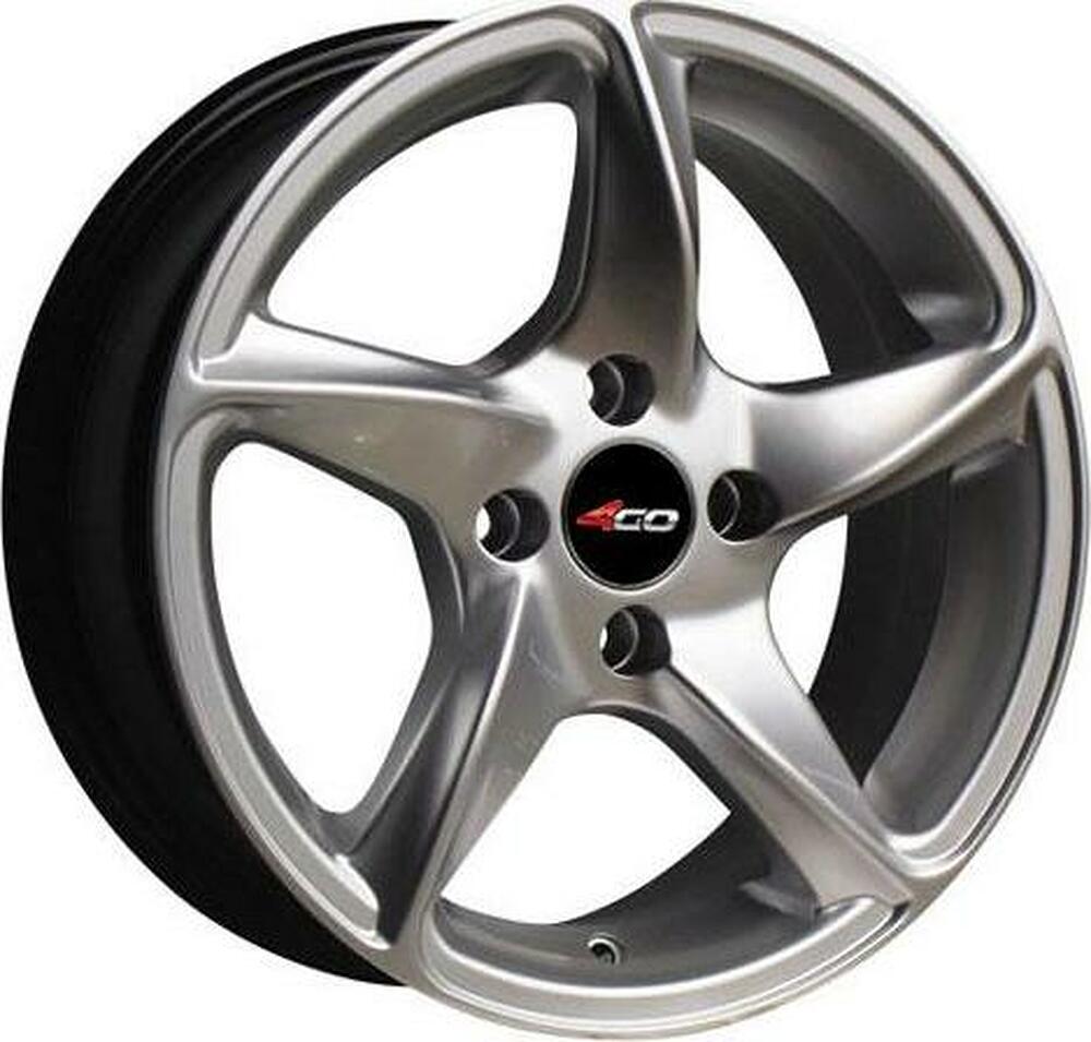 4GO 63 6x14 4x108 ET 18 Dia 65.1 silver