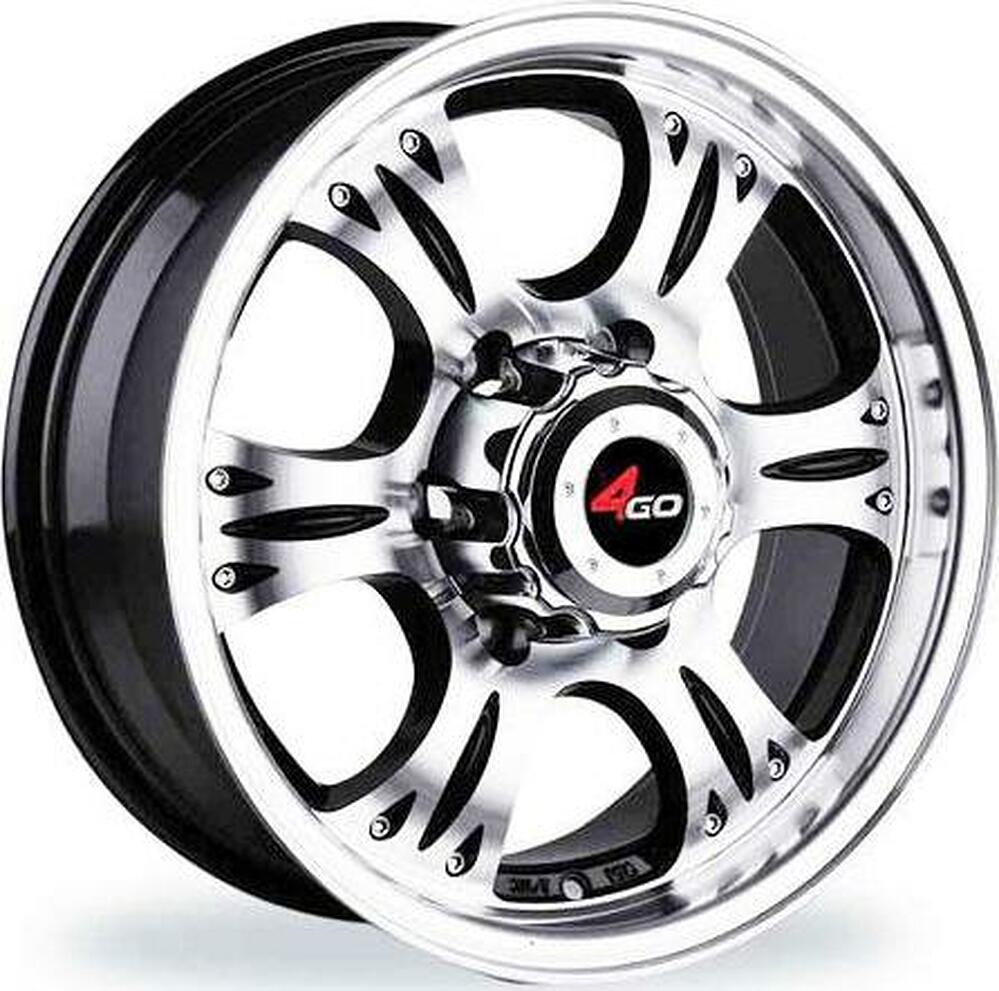 4GO 662 7x15 6x139.7 ET 10 Dia 110.1 Carbon