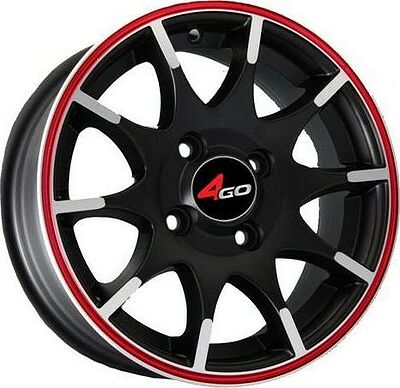 4GO JJ112 5.5x13 4x98 ET 35 Dia 58.6 MBMFRL
