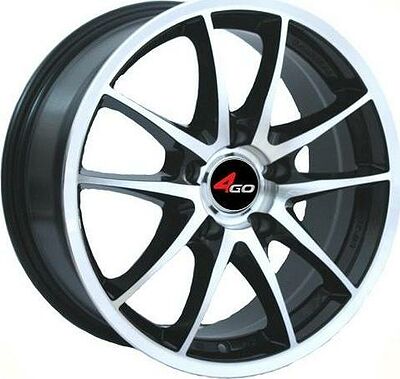 4GO JJ130 6x15 4x100 ET 35 Dia 67.1 SMF