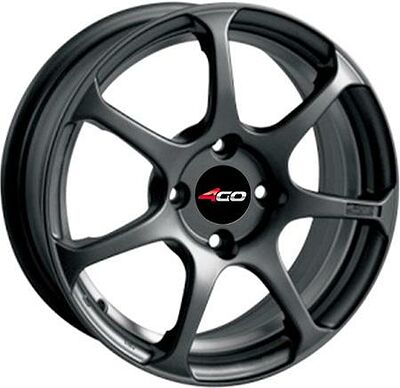 4GO JJ713 5.5x14 4x100 ET 40 Dia 67.1 BMF