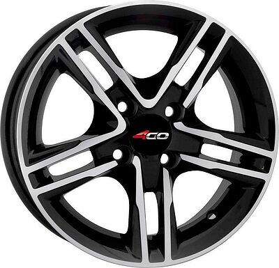 4GO RV511 6x14 4x98 ET 35 Dia 58.6 silver
