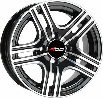 4GO RV540 6.5x15 5x100 ET 35 Dia 57.1 BMF