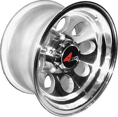 4GO XS171 8x15 6x139.7 ET -27 Dia 110.1 Silver