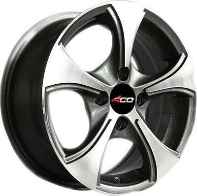4GO XS328 6x14 4x100 ET 35 Dia 67.1 GMMF