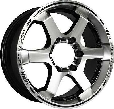 4GO XS364 8x17 6x139.7 ET 25 Dia 108 BMFL