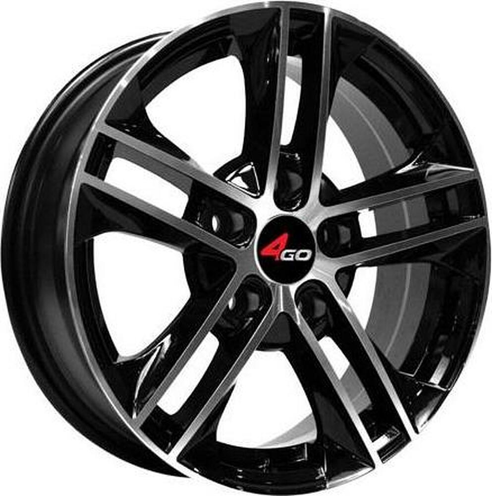 4GO XS835 6x14 4x100 ET 38 Dia 67.1 GMMF