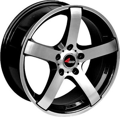 4GO YQ10 6.5x15 4x100 ET 35 Dia 67.1 SMF