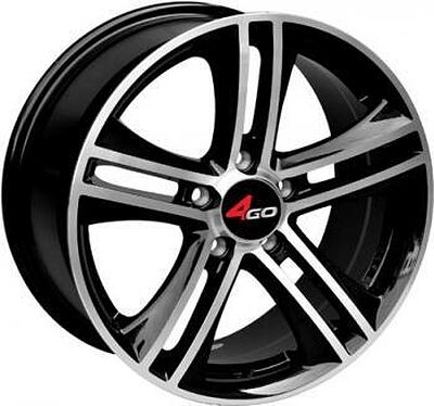 4GO YQ14 7.5x17 5x115 ET 40 Dia 70.3 BMF