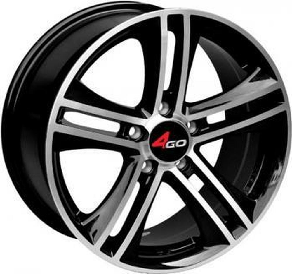 4GO YQ14 7.5x17 5x115 ET 40 Dia 70.3 SMF