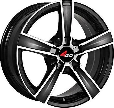 4GO YQ7 7.5x17 4x108 ET 35 Dia 65.1 GMMF