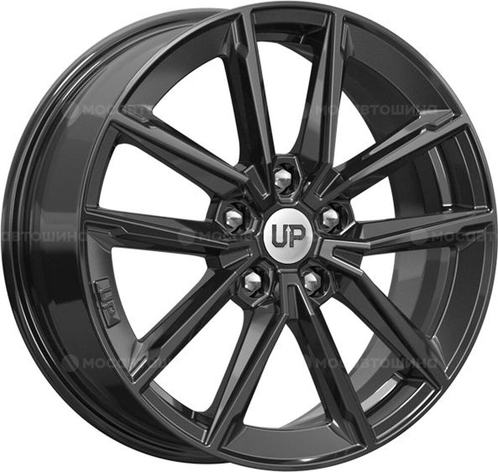 Wheels UP UP104 6.5x17 5x114.3 ET 50 Dia 66.1 Black