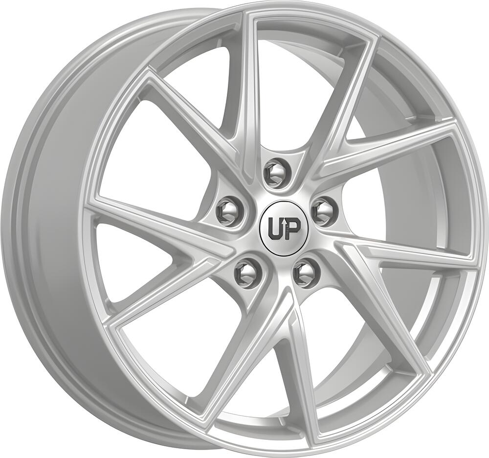 Wheels UP UP105 7x17 5x108 ET 48 Dia 63.4 silver