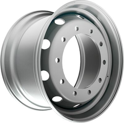 Accuride 10/335/281/135 11.75x22.5 10x335 ET 135 Dia 281 Silver
