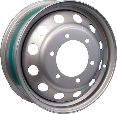 Accuride Ford Transit Dual 6x16 6x180 ET 109 Dia 138 Silver