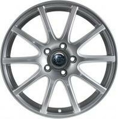 Aero A1271 7x17 5x100 ET 48 Dia 56.1 silver