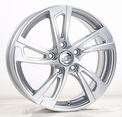 Aero A1604 6.5x16 5x114.3 ET 50 Dia 66.1 silver