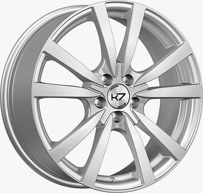 Aero A1645 7x17 5x114 ET 45 Dia 67 Silver