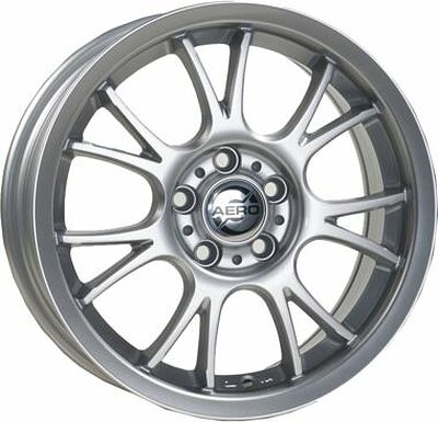 Aero A2813 6x14 4x100 ET 35 Dia 73.1 silver