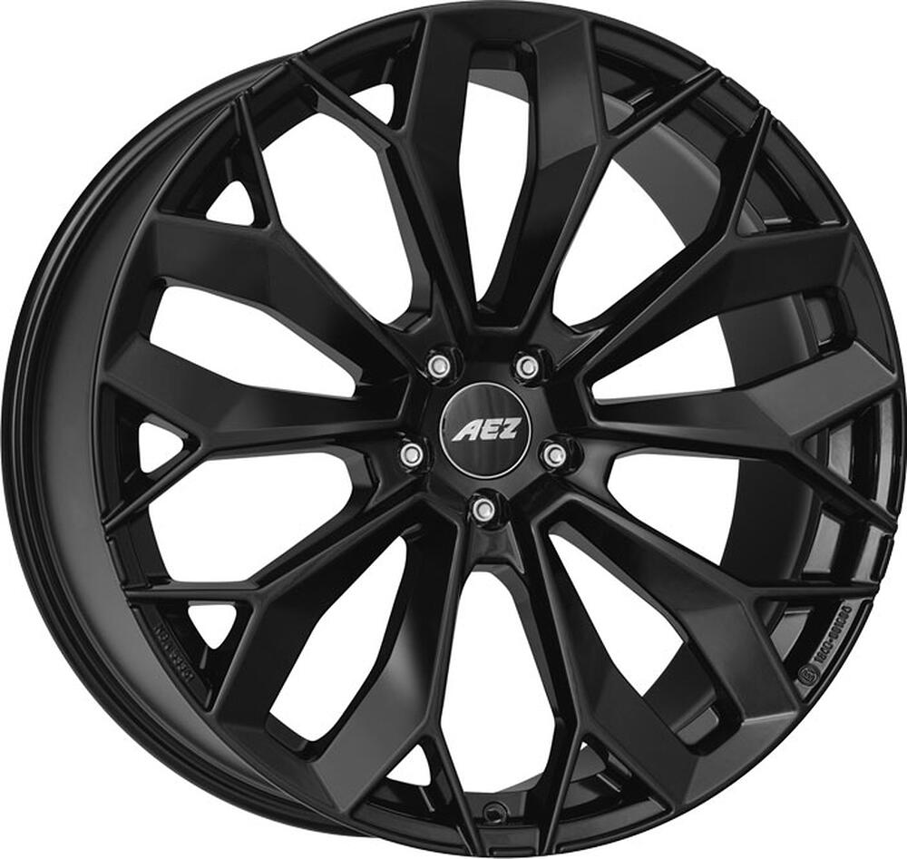 Aez Leipzig 9x20 5x108 ET 39 Dia 63.4 Black