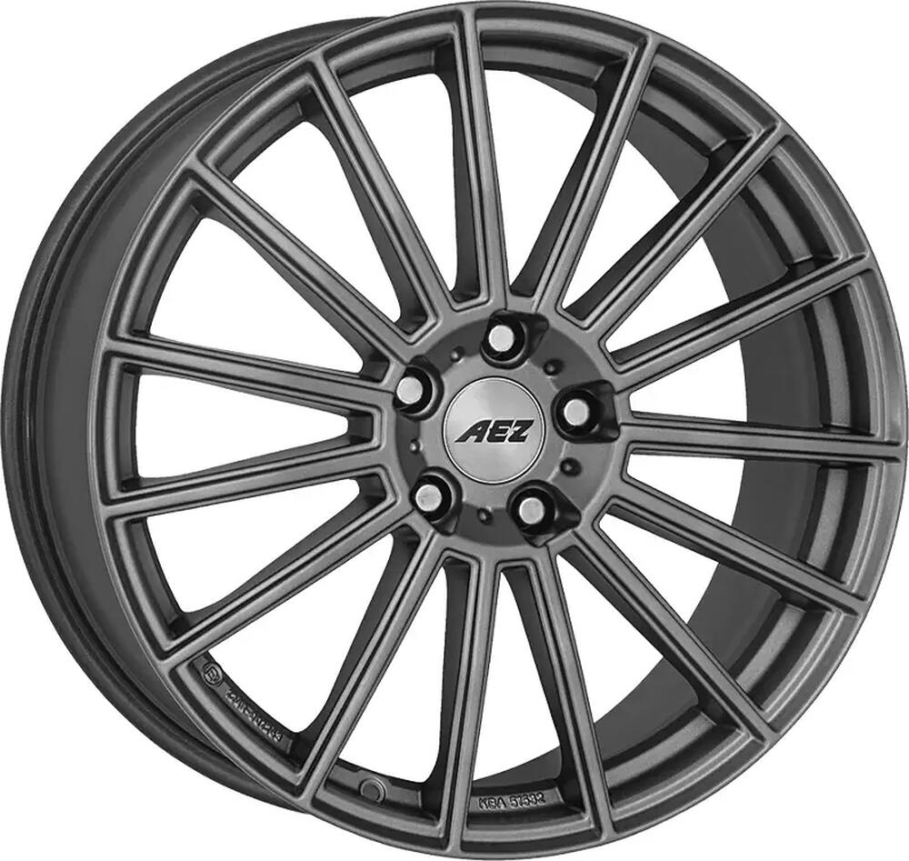 Aez Steam graphite 8.5x20 5x120 ET 33 Dia 72.6 Grap_Matt